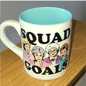 NEW The Golden Girls "SQUAD GOALS" Mug